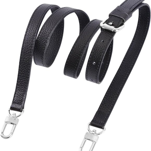 Leather Crossbody Strap Replacement Adjustable for Purses Handbags - Picture 1 of 7